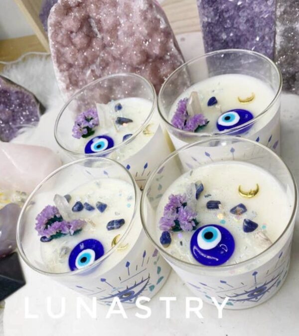 Evil Eye Soy Wax Candle