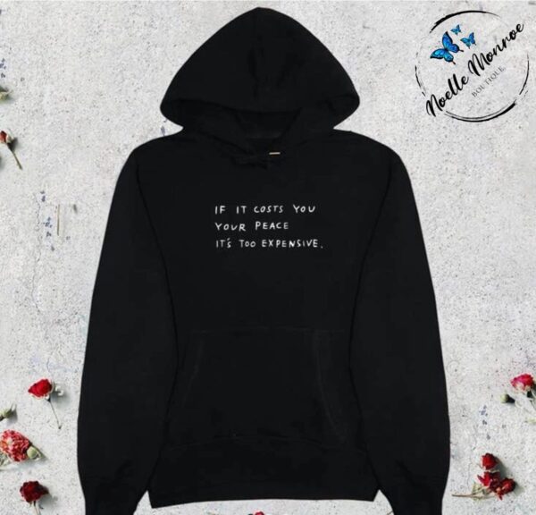 The Cost of Peace Hoodie - Image 3